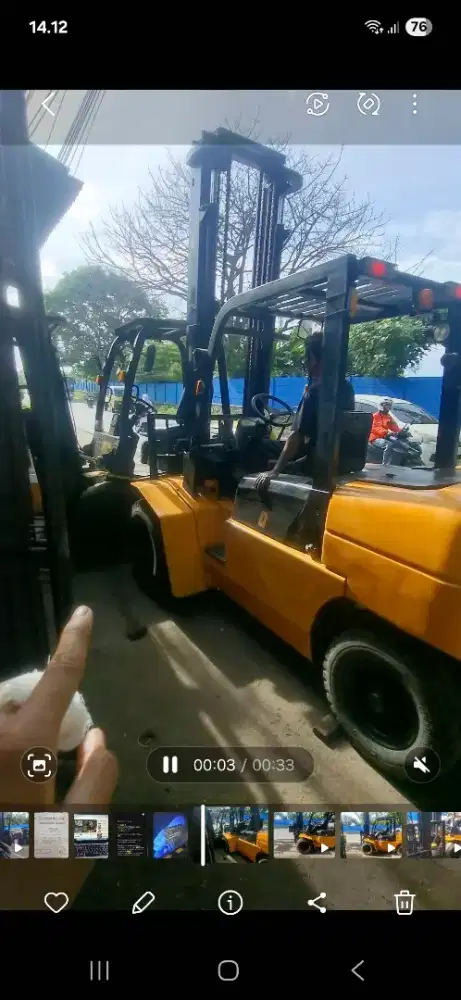 Forklift Hangcha 5 ton