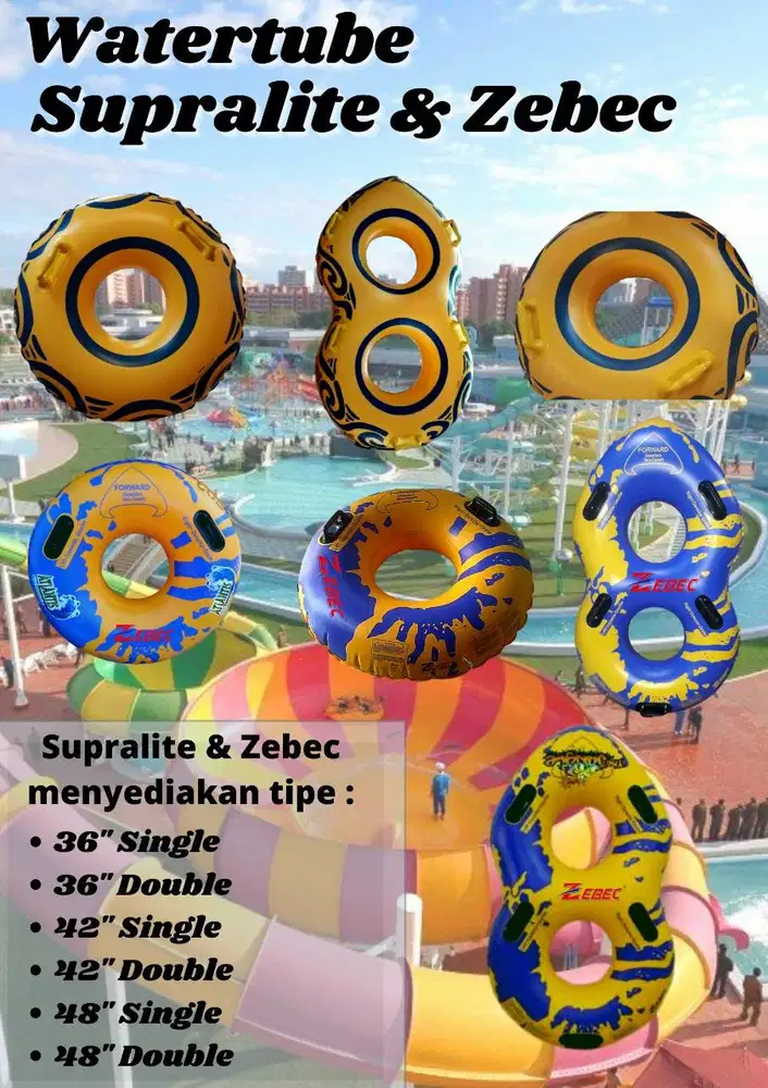 Watertube Zebec ready stock