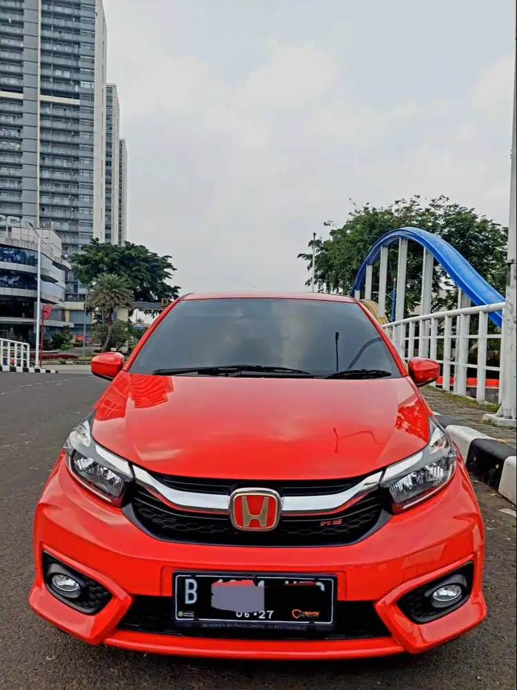 Honda Brio Satya 1.2 Matic Warna Merah Tahun 2022 (BRIO SATYA AT)