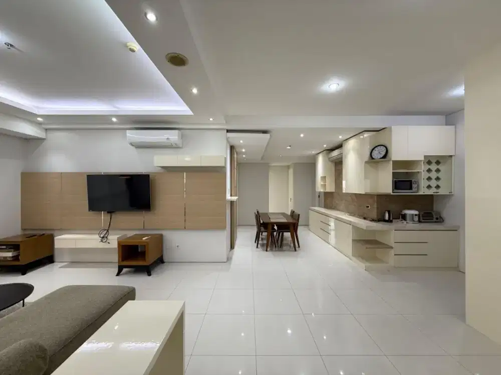 Dijual Murah Apartemen Furnished 3 Bedroom di Jakarta Selatan - 1 Park Residences, Lokasi Dekat ke Mall Gandaria City