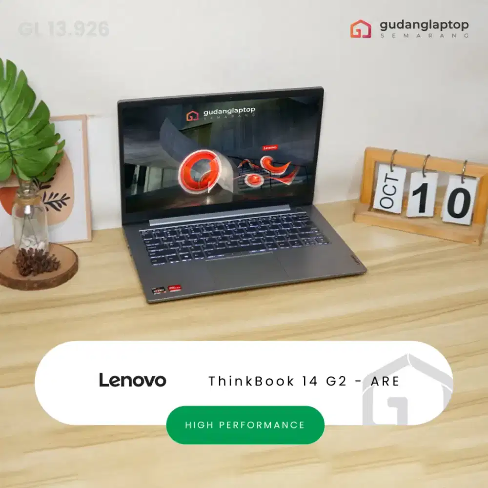 LENOVO ThinkBook 14 G2 - ARE
AMD Ryzen 3 - 4300U 12GB/256GB