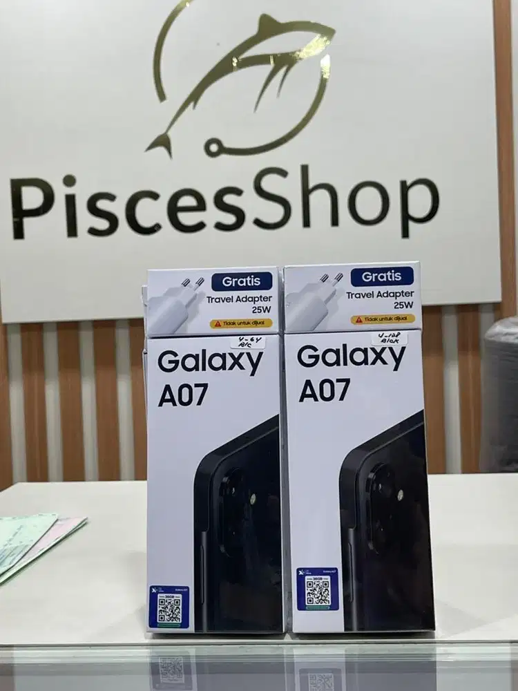 NEW SAMSUNG A07 RAM 4/128 SEGEL RESMI SEIN