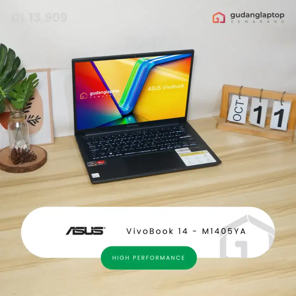ASUS VivoBook 14 M1405YA AMD Ryzen 7 - 7730U 16GB/512GB Garansi Resmi