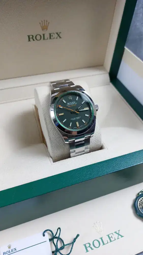 Rolex Milgauss Black Dial 116400GV