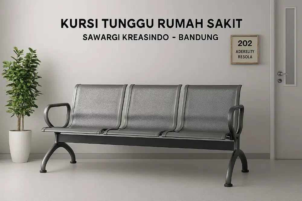 Jual Kursi Ruang tunggu klinik / rumah sakit / dll | sawargi kreasindo