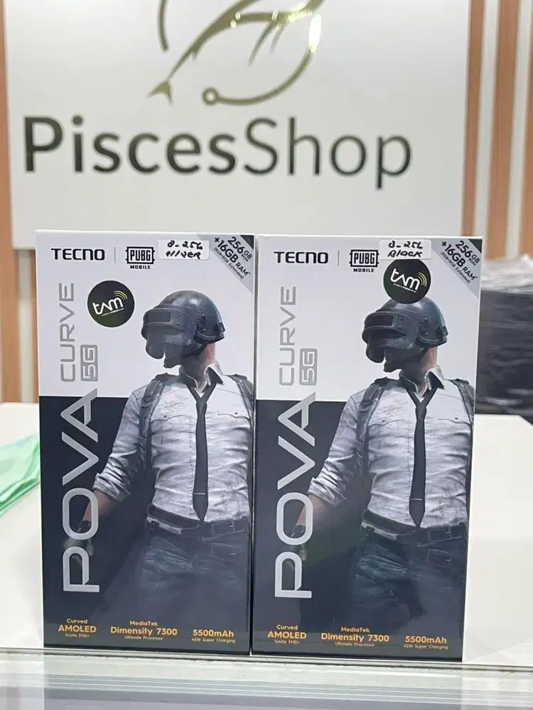 NEW TECNO POVA CURVE 5G RAM 8/256 SEGEL RESMI 7