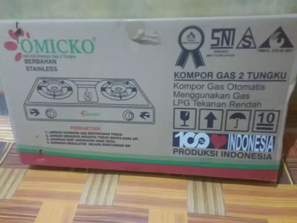 Kompor gas 2 tungku