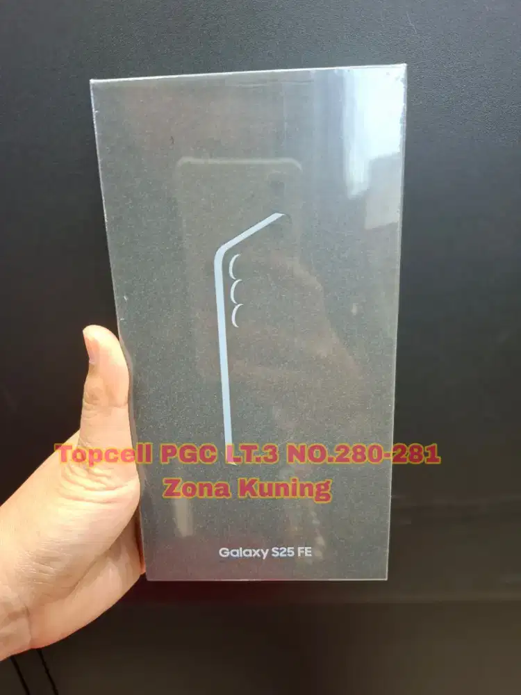 NEW HP SAMSUNG S25FE RAM 8/256 GARANSI RESMI