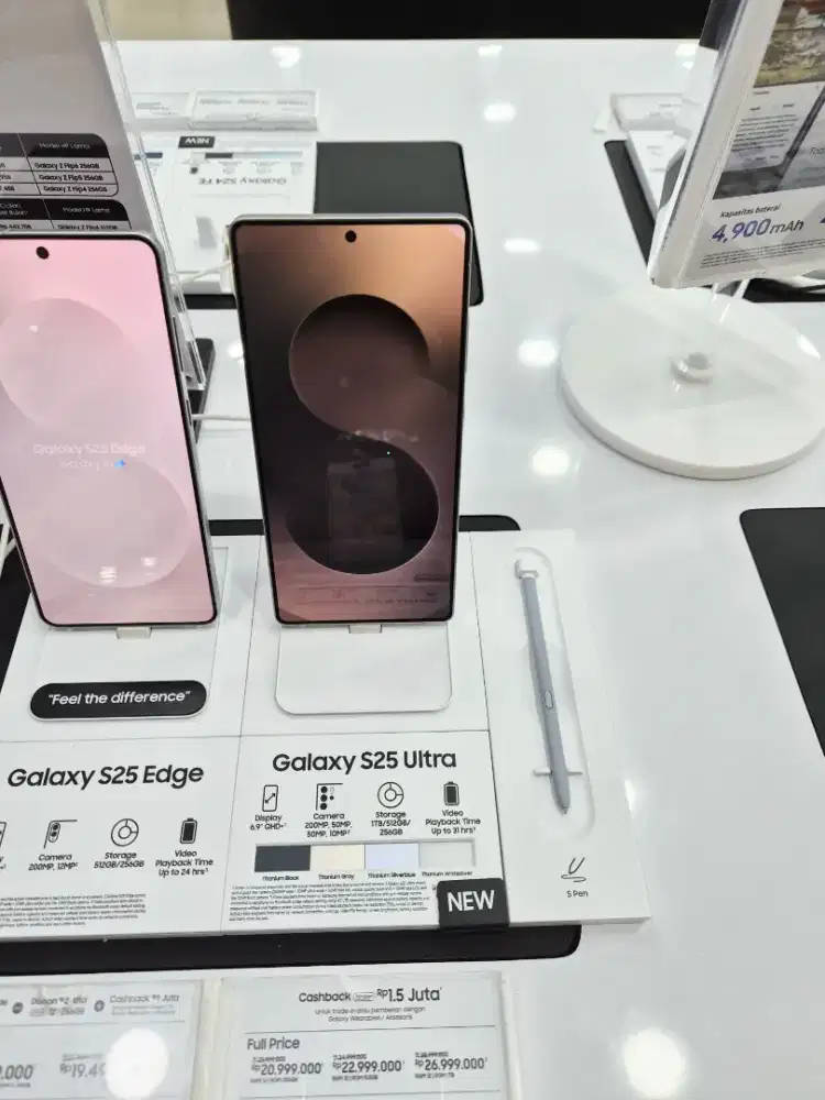 Samsung Galaxy S25 Ultra.Fre Adapter 25W,Power Bank,Headphone & Holder