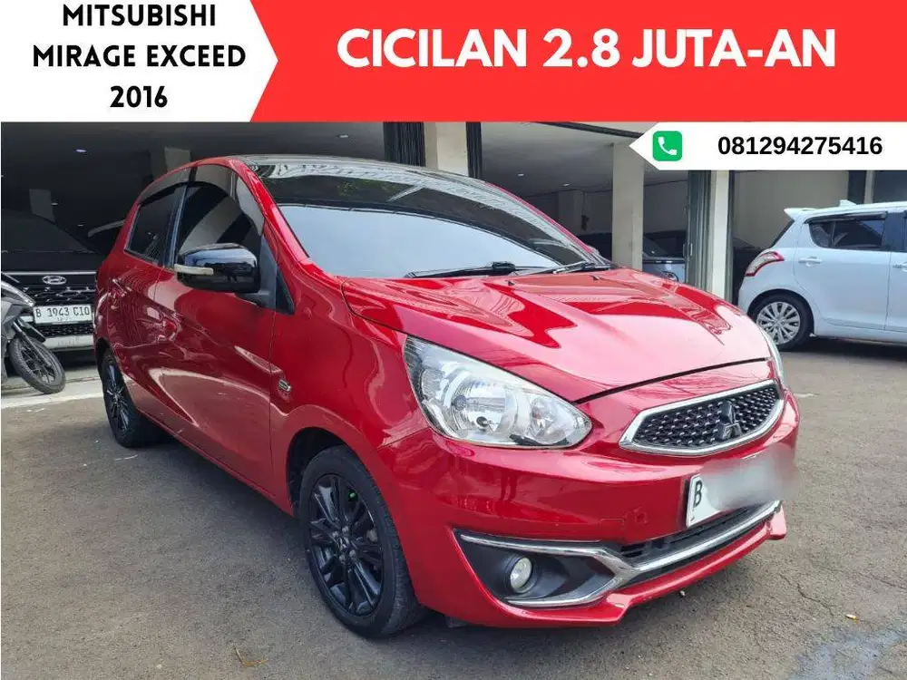 CICILAN MURAH Mitsubishi Mirage Exceed MATIC 2016