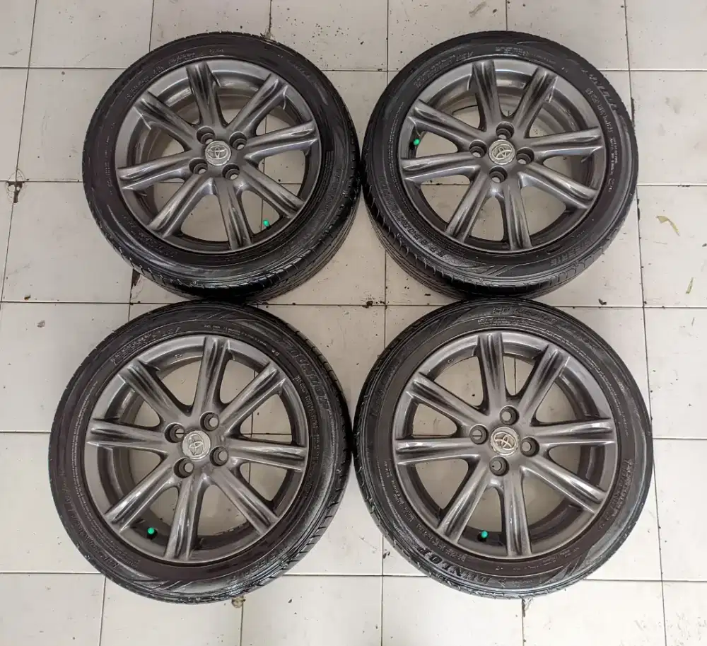 R16 original yaris TRD+Ban Dunlop LM 80%