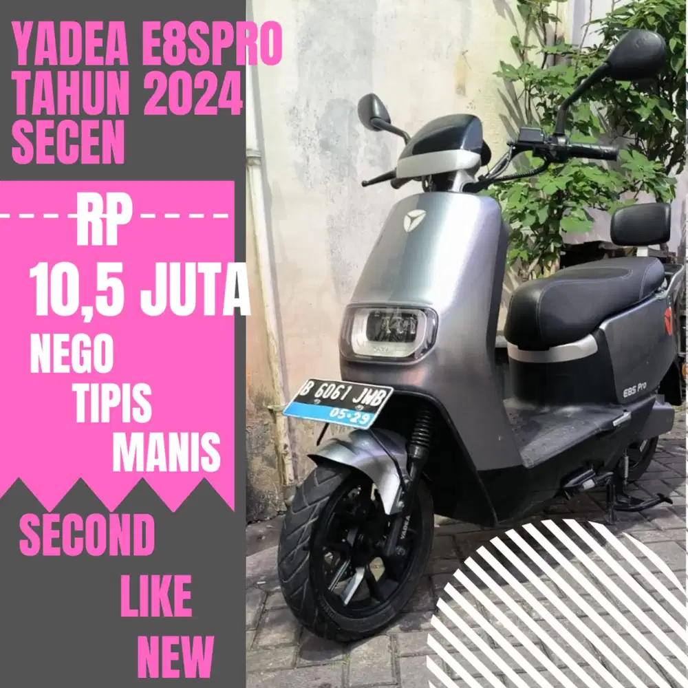 MOTOR LISTRIK YADEA E8SPRO