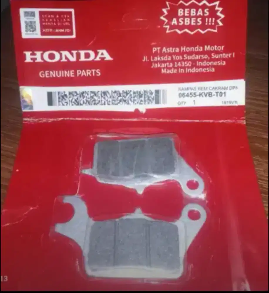 Kampas rem beat Vario cw