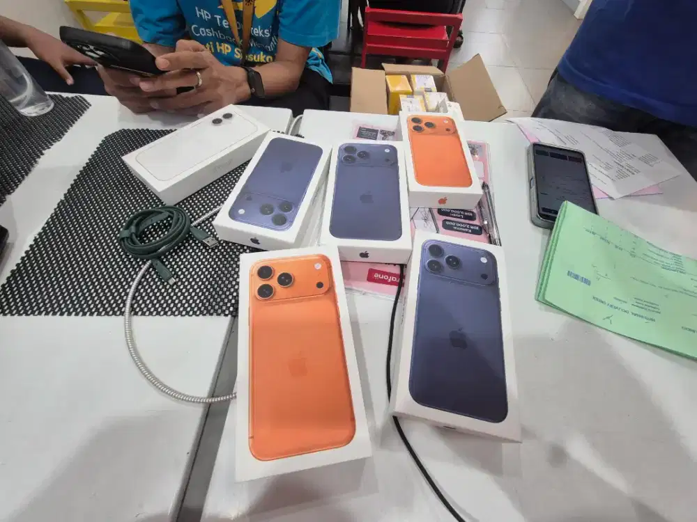 Ready Tdk Banyak, iPhone 17 Series, Garansi iBox