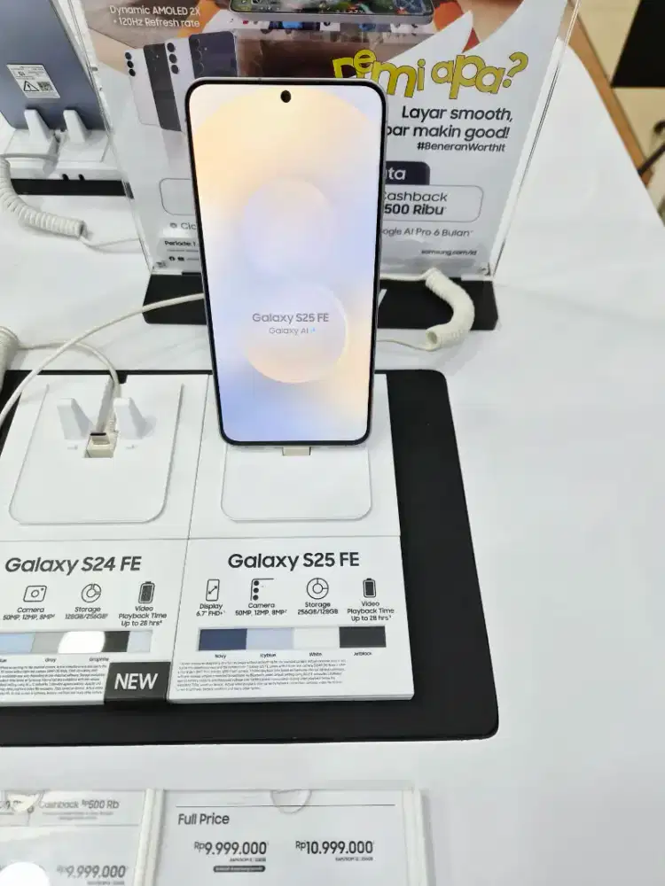 Samsung Galaxy S25 FE.Fre Adapter 25Watt Power Bank,Headphone & Holder