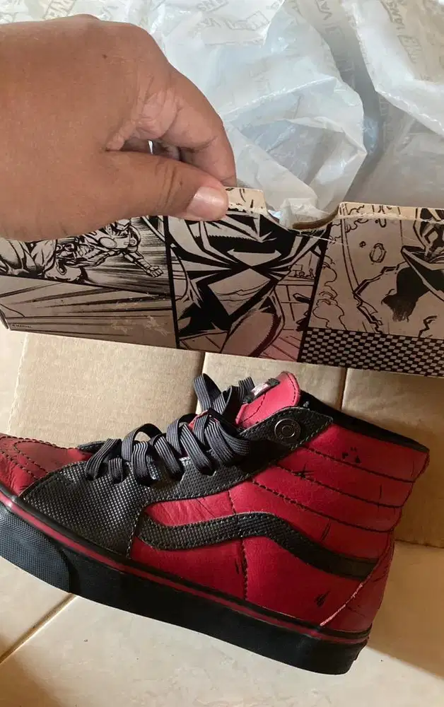Vans Sk8 High Marvel Deadpool US