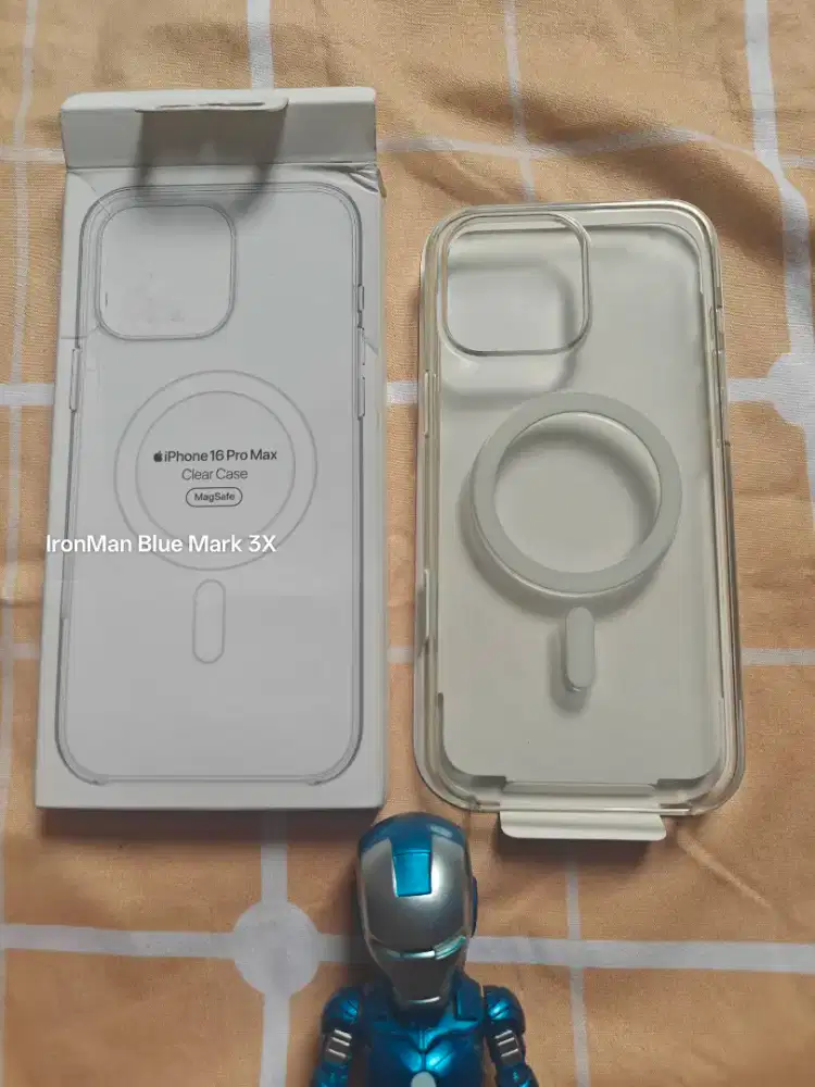 Case Casing iPhone 16 Pro Max ProMax Clear Support MagSafe Apple iBox