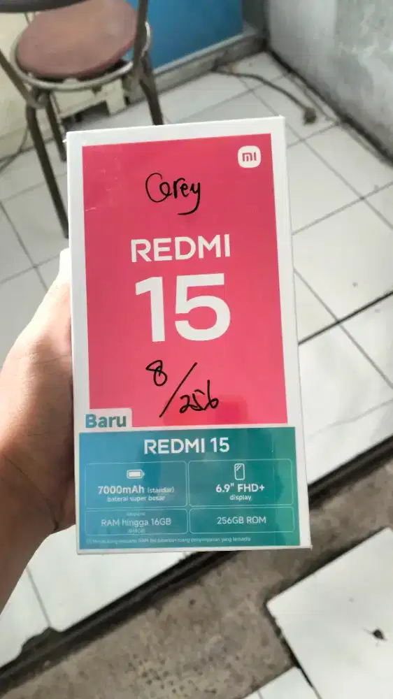 Xiaomi redmi 15 (8/256) new spesial promo