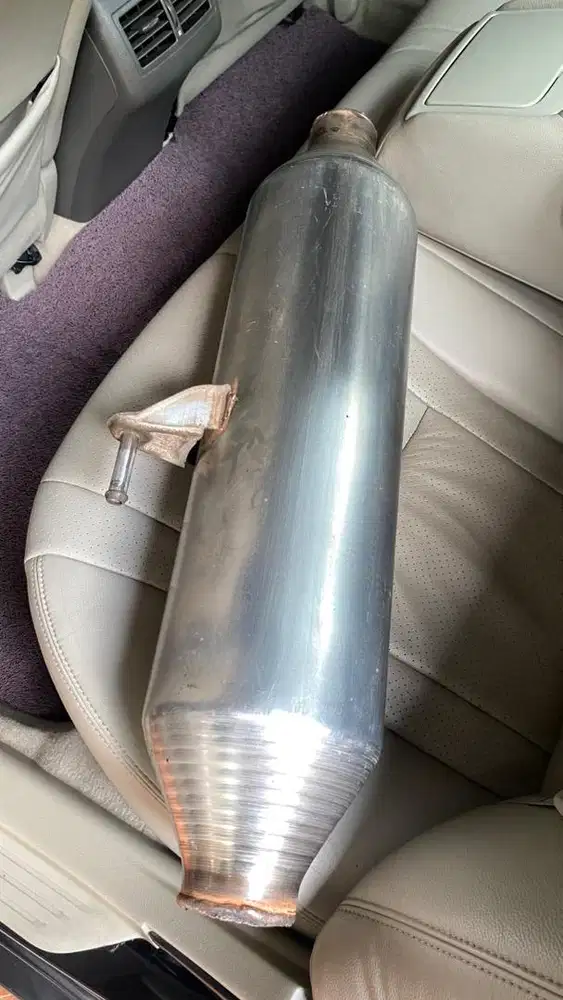 Knalpot Resonator Ori Alphard Camry Harrier Lexus