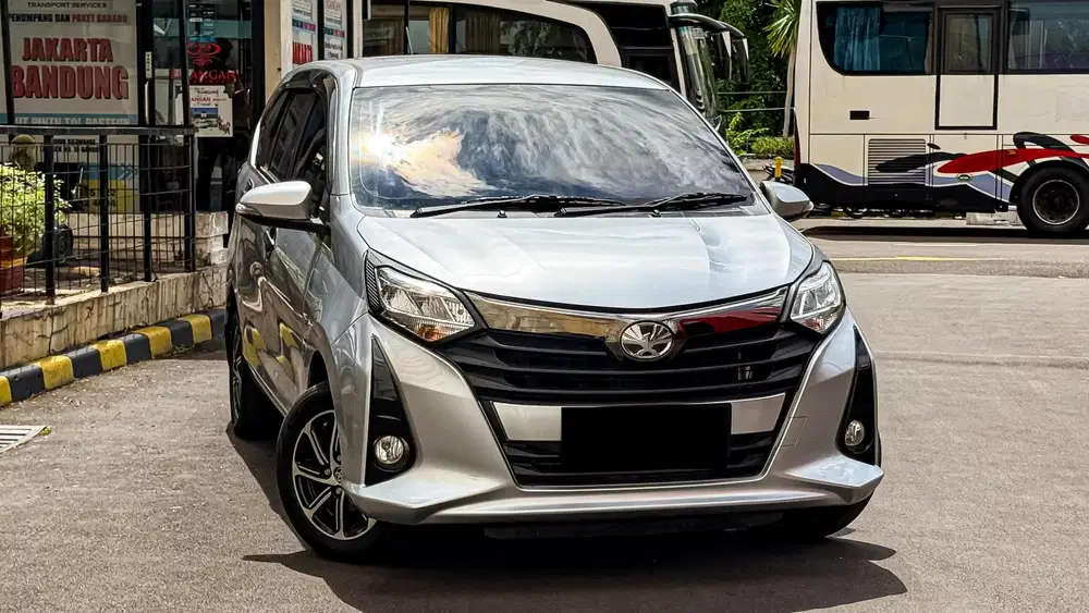 Toyota Calya G At 2022 Abu Silver metalik