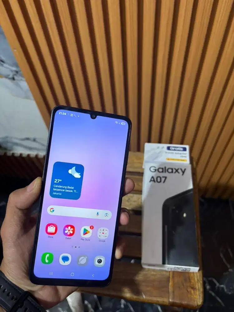 Samsung A07 8/256GB Fullset