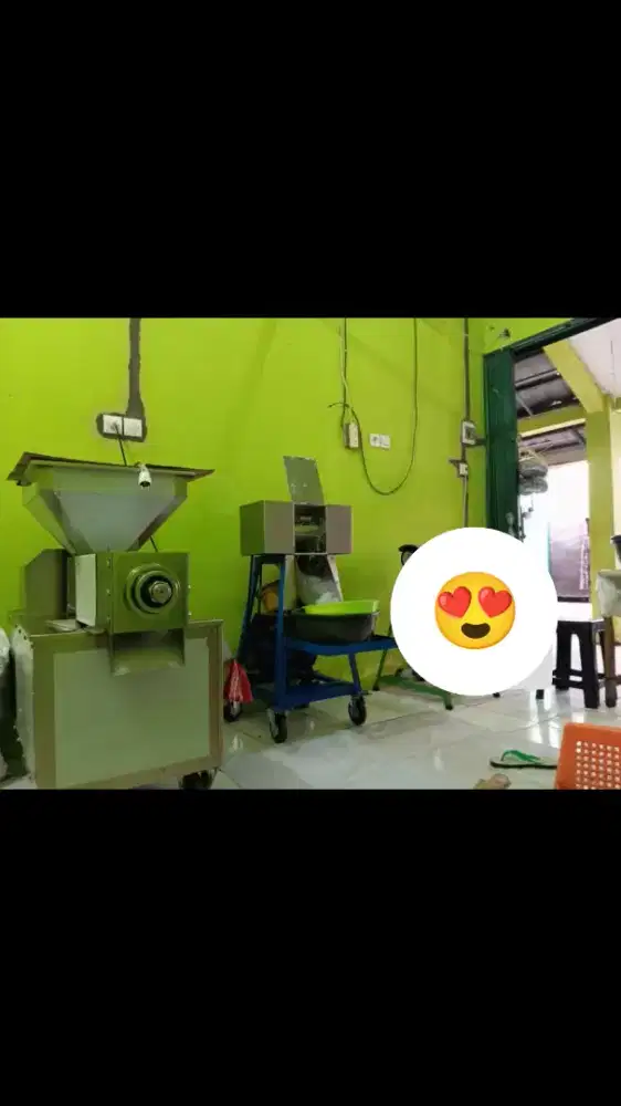 Mesin peras santan kelapa dan Mesin parud kelapa