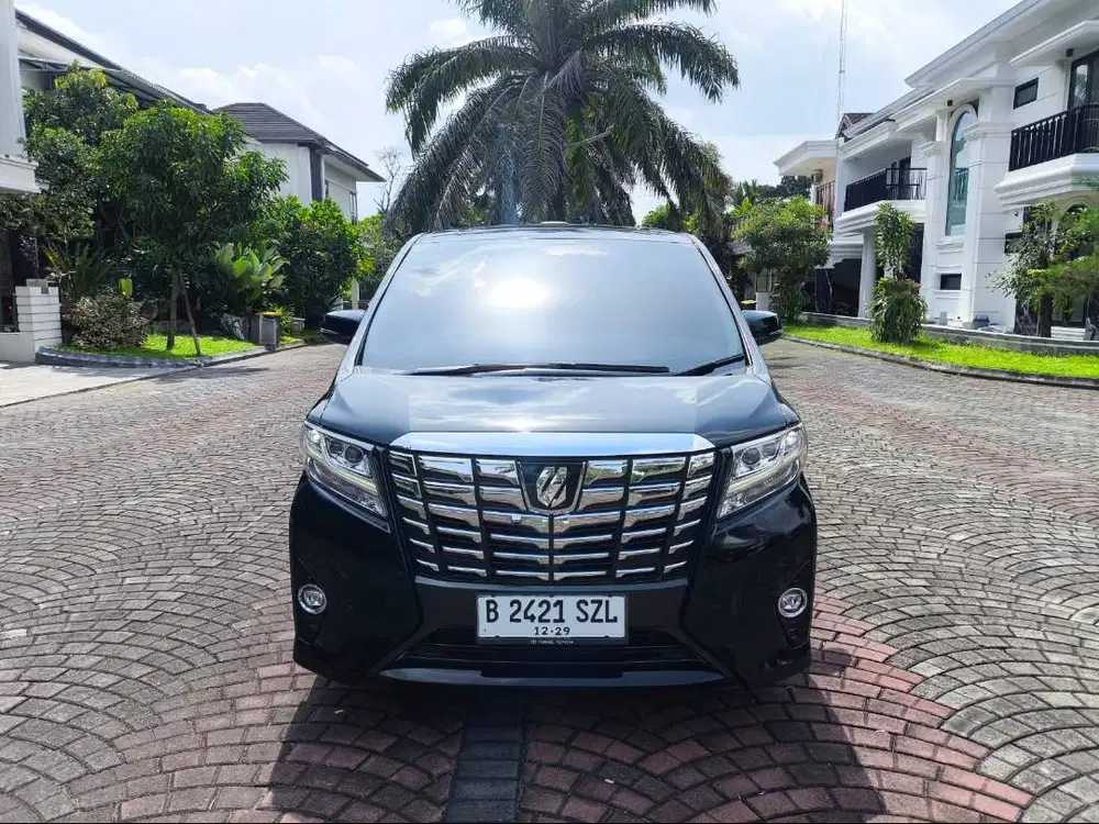 Toyota Alphard G ATPM Automatic 2017 kondisi istimewa dp minim