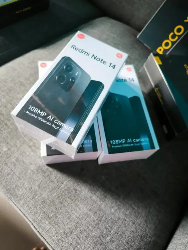 New Redminote 14 Ram8/256 garansi resmi 1 tahun