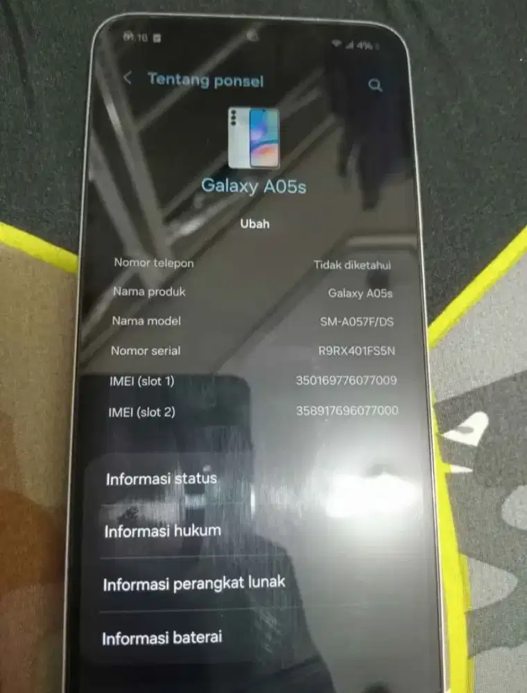 Jual hp samsung a05