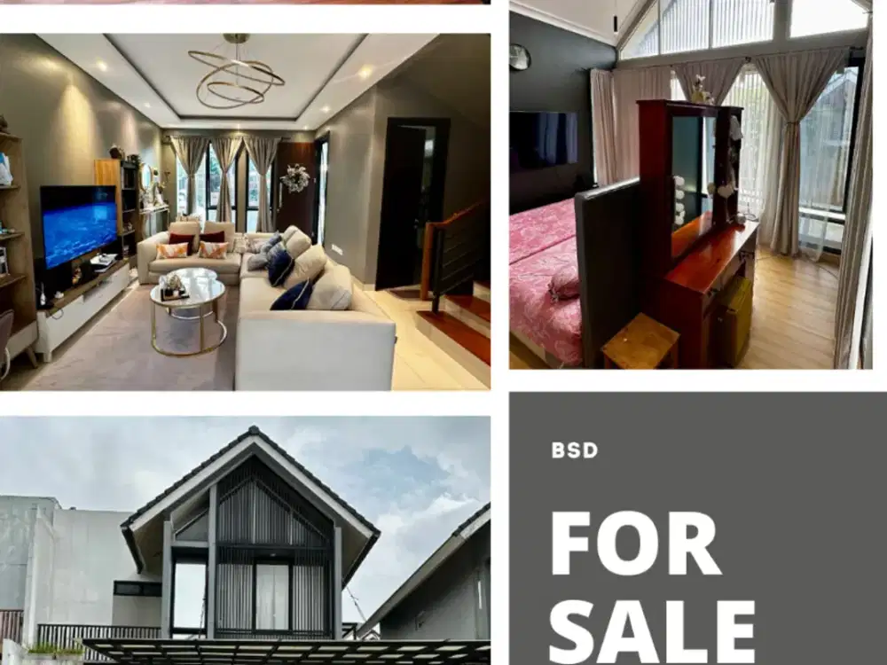 DIJUAL CEPAT SIAP HUNI RUMAH CLUSTER AVANI- BSD