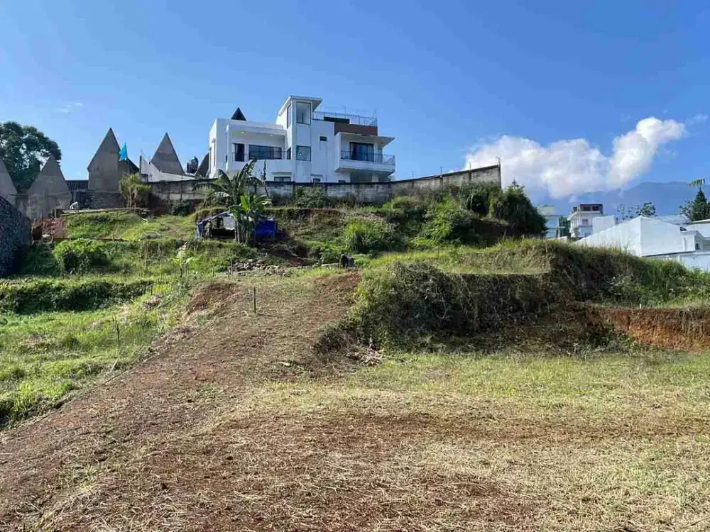 dijual tanah murah area villa di megamendung puncak