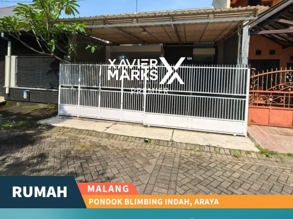 Rumah Murah Siap Huni di PBI Araya Blimbing Malang