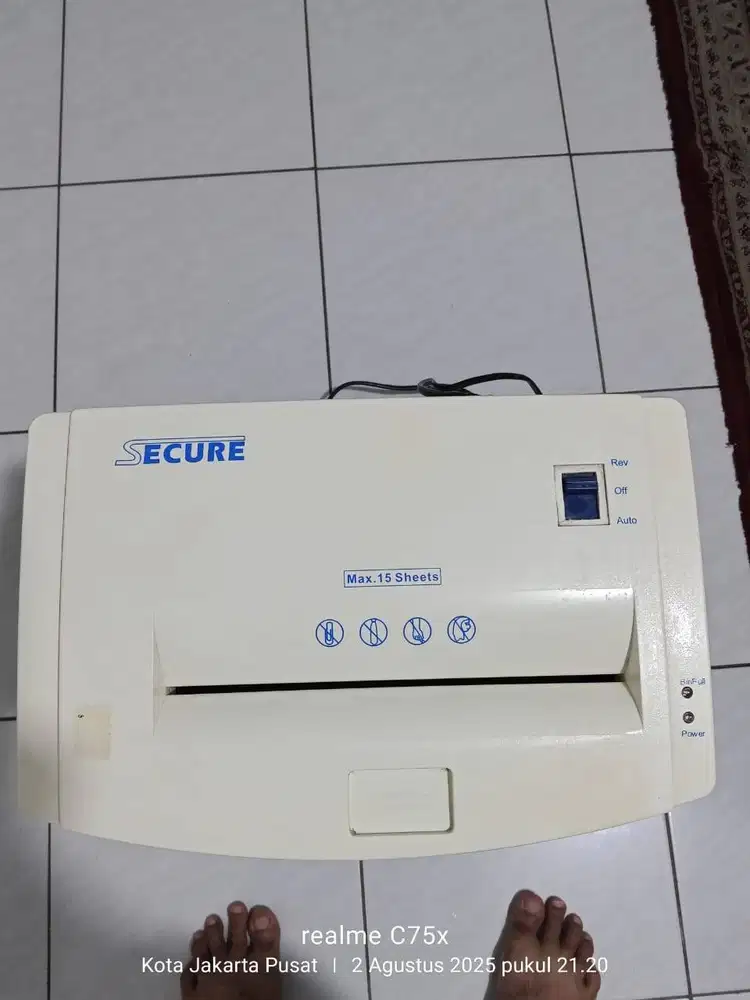 MESIN PENGHANCUR KERTAS