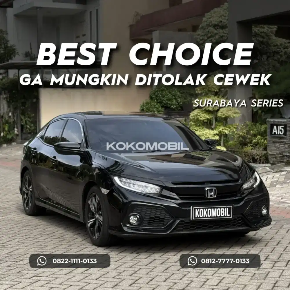 [KM 53RB] HONDA CIVIC 1.5 E HATCHBACK 2018