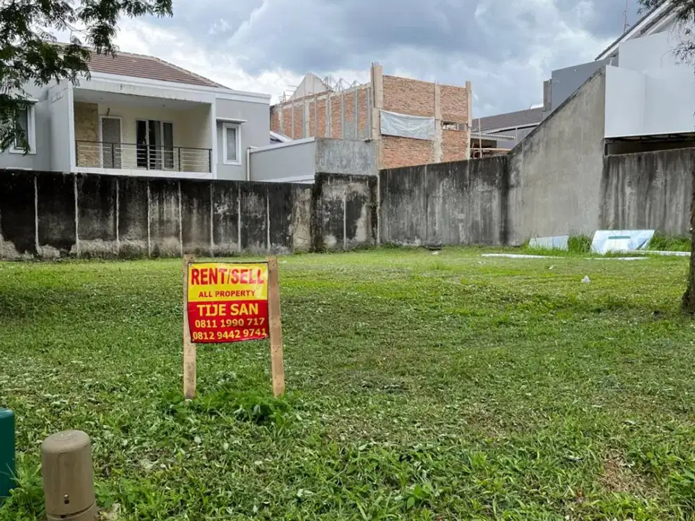 Dijual Cepat Kavling Hook di Cluster Vassa Lippo Cikarang 375 m²