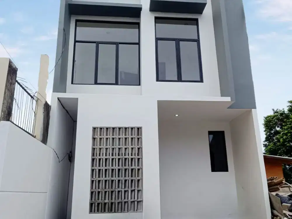 Y366 Rumah Baru Scandinavia Murah Dekat Galaxy di Jakasetia Bekasi Selatan
