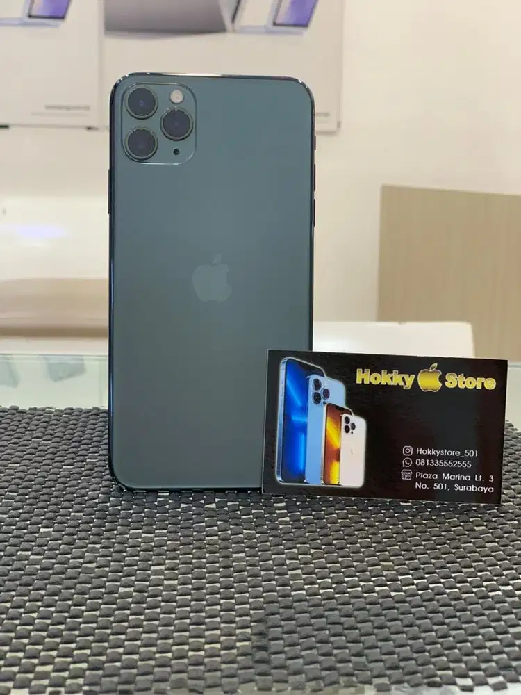 Iphone 11promax/512gb Green ex inter bh 74% Sebatang kara