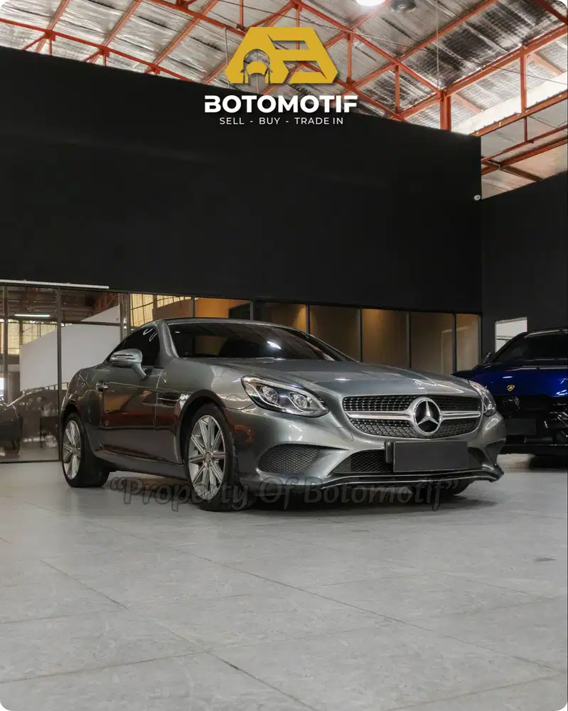 Mercedes-Benz SLC200 R172 Facelift 2016 Selenite Grey Metallic