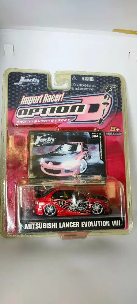 OPTION D JADA TOYS DIE CAST*MACAM2 MOBIL MAINAN*