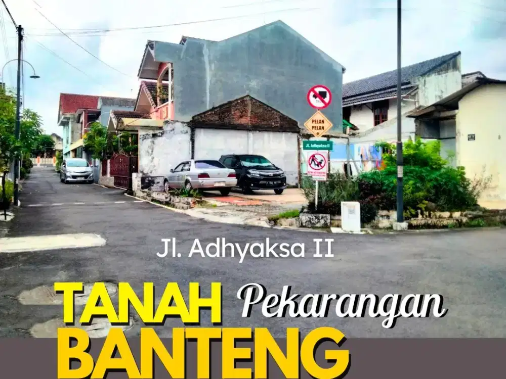 Tanah Utara UGM Jakal Km 7,5 Jl. Adhyaksa Lt 139 m2 SHM hook