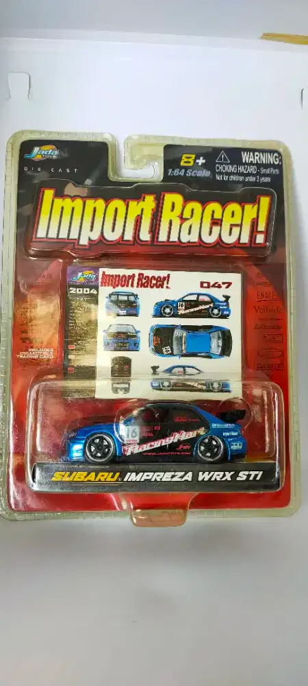 IMPORT 1 JADA TOYS DIE CAST *MACAM2 MOBIL MAINAN*