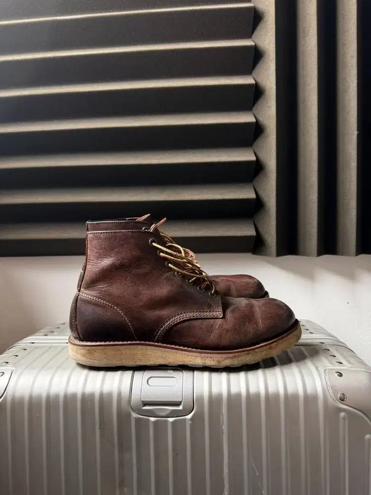 (Redwing killer) sepatu boots hawkins genuine learher dark brown 40,5