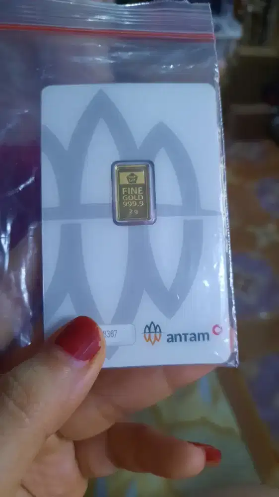 Logam Mulia Antam 2 gram 2025 / Emas Antam 2gr