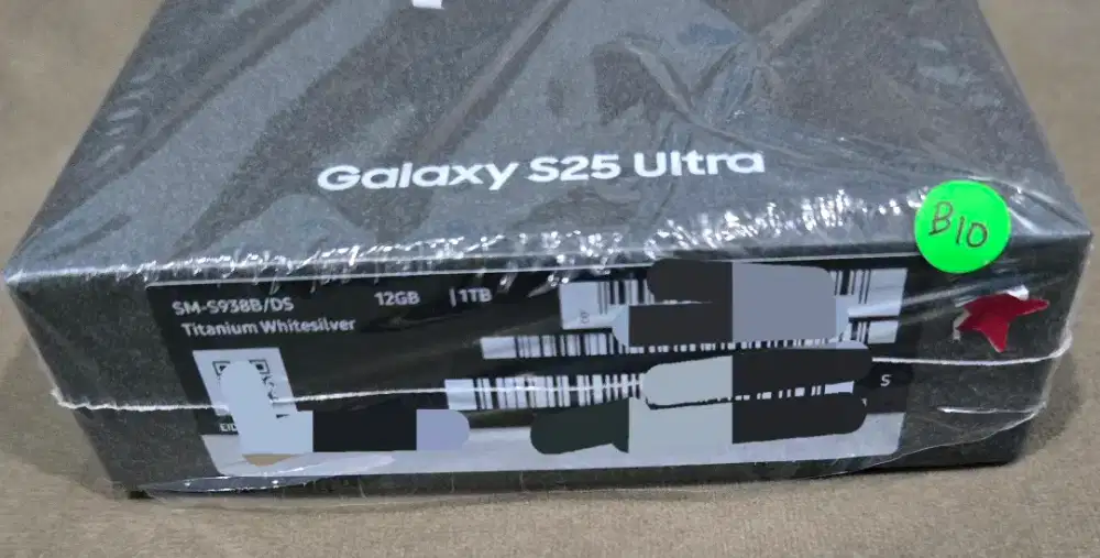 Samsung S25 ultra 12/1tb fulset dri bru garansi