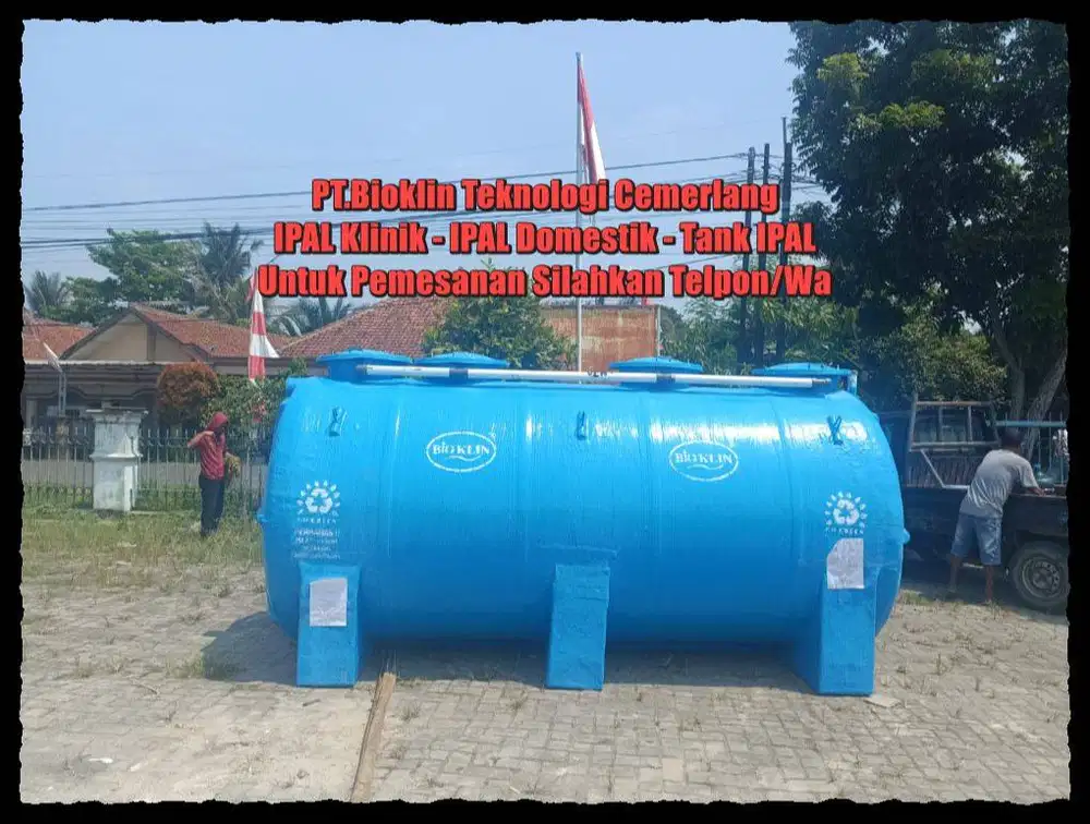 Tangki Fiber STP–IPAL Klinik– Tangki IPAL –IPAL Medis–IPAL Industri–IP