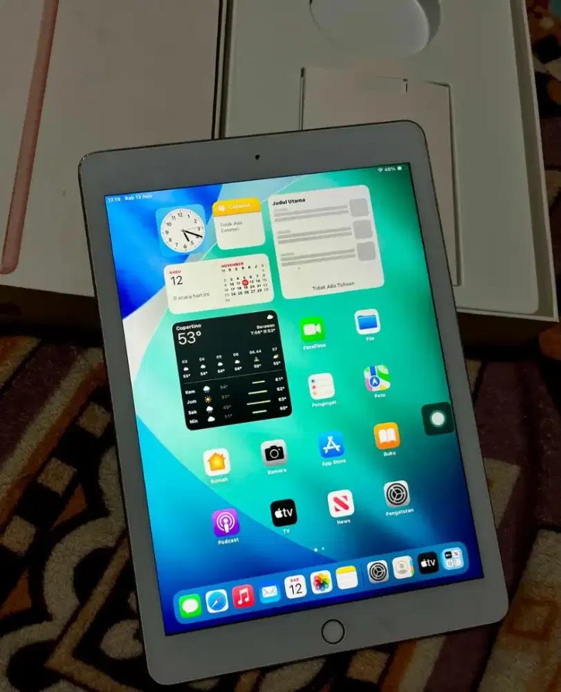 iPad Gen 6 32Gb wifi,mulus lengkap no minus