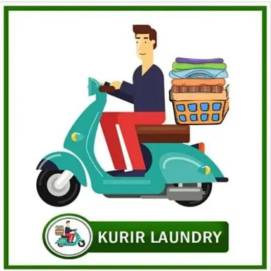 Karyawan Cuci Seterika & Kurir Laundry