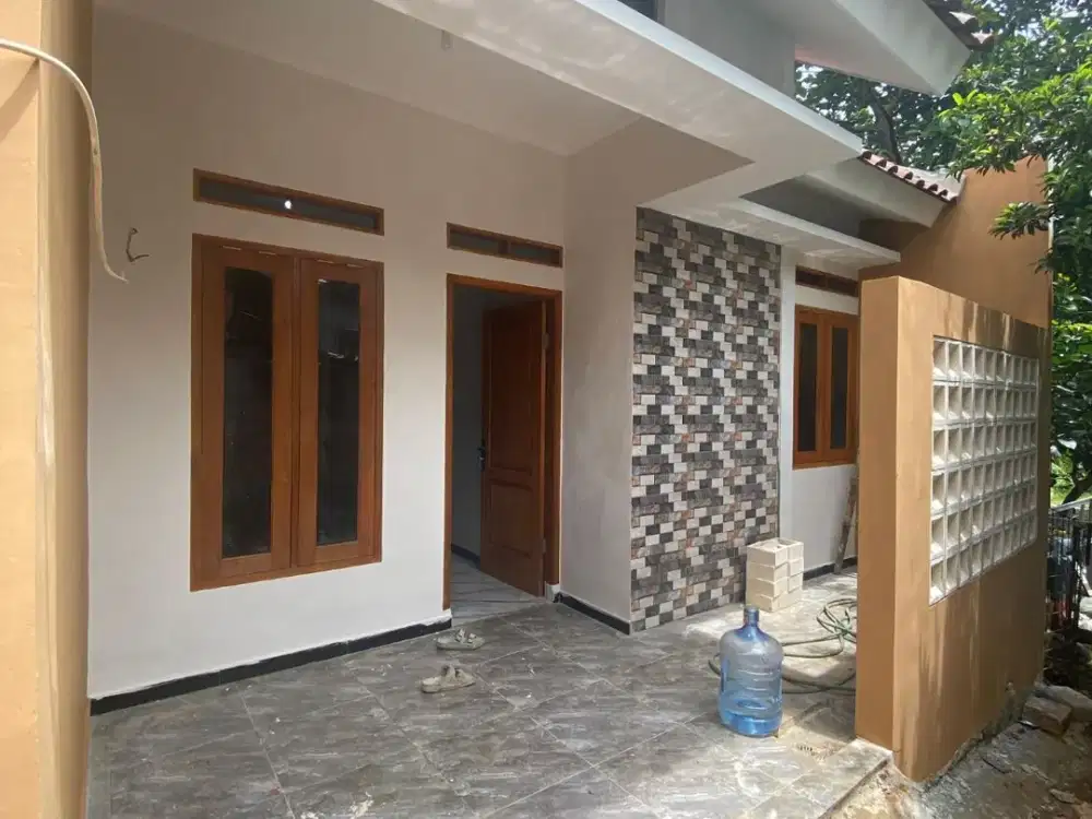 Jual rumah akses motor belakang depok maharaja