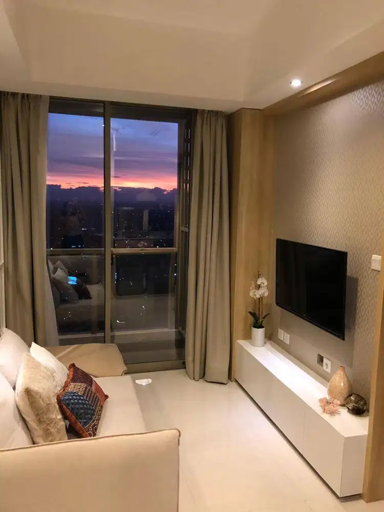 DISEWAKAN APARTEMEN TAMAN ANGGREK RESIDENCES 1 BEDROOM FULLY FURNISH