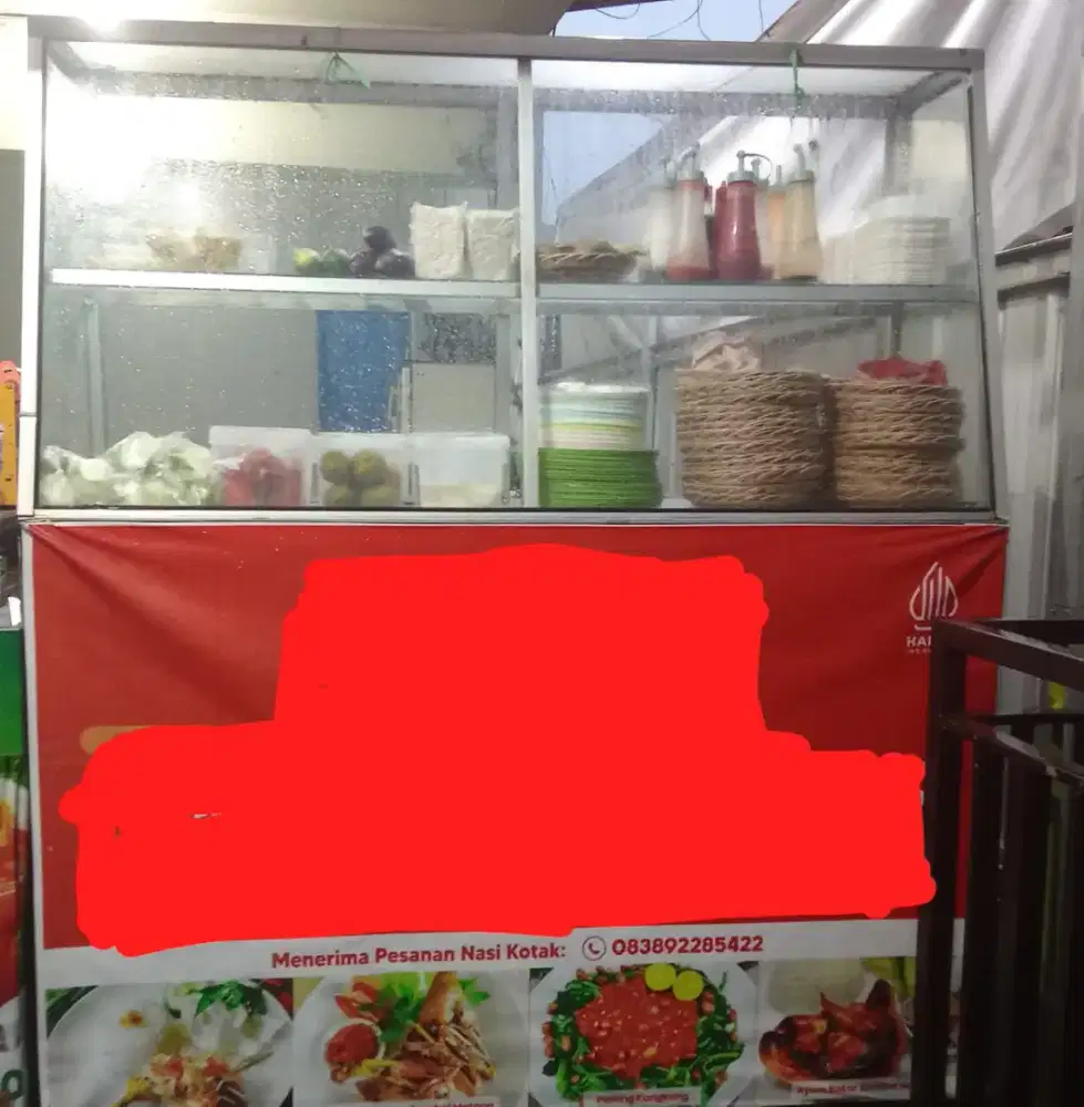 Di jual rombong layak pakai